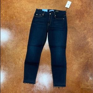 NWT 7 For All Mankind the ankle skinny size 29